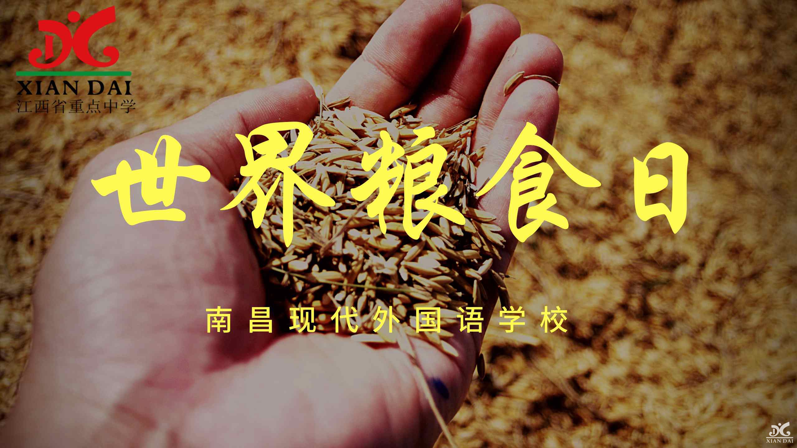 世界粮食日 | 爱粮节粮，我们在行动！